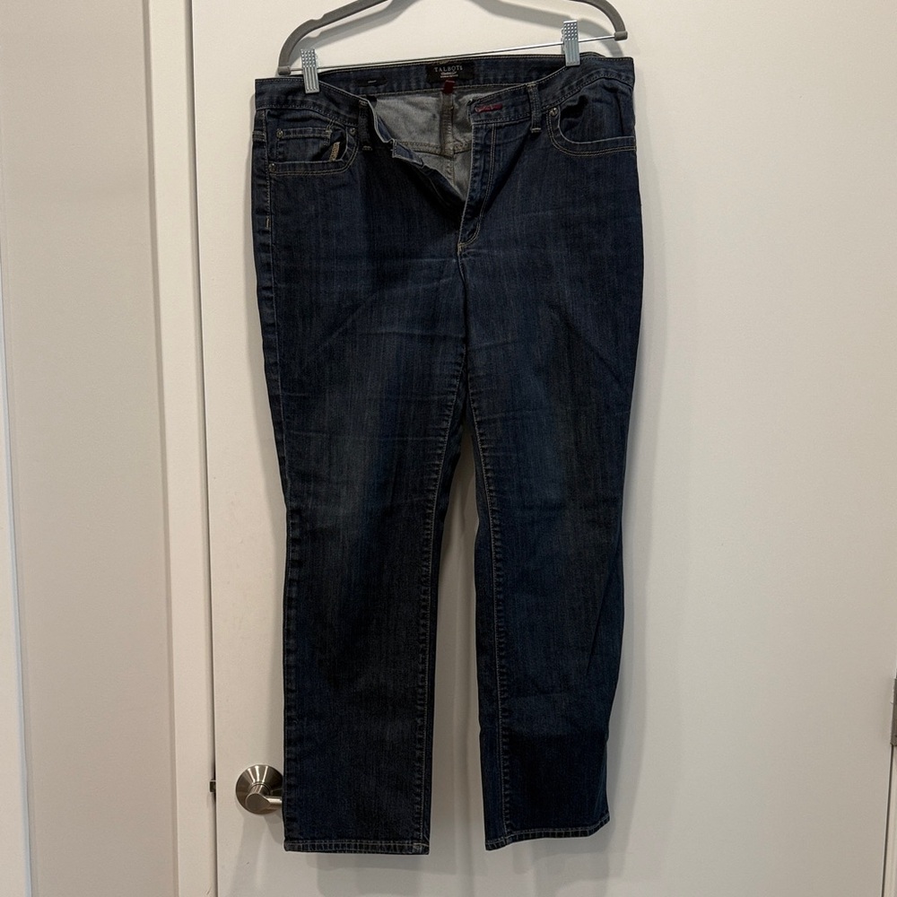 Talbots Women's Indigo Straight Leg Jeans